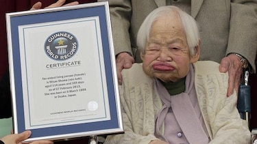 Fallece la persona más vieja del mundo, una japonesa de 117 años