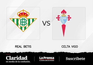 Celta de Vigo se enfrentará hoy de local a Real Betis