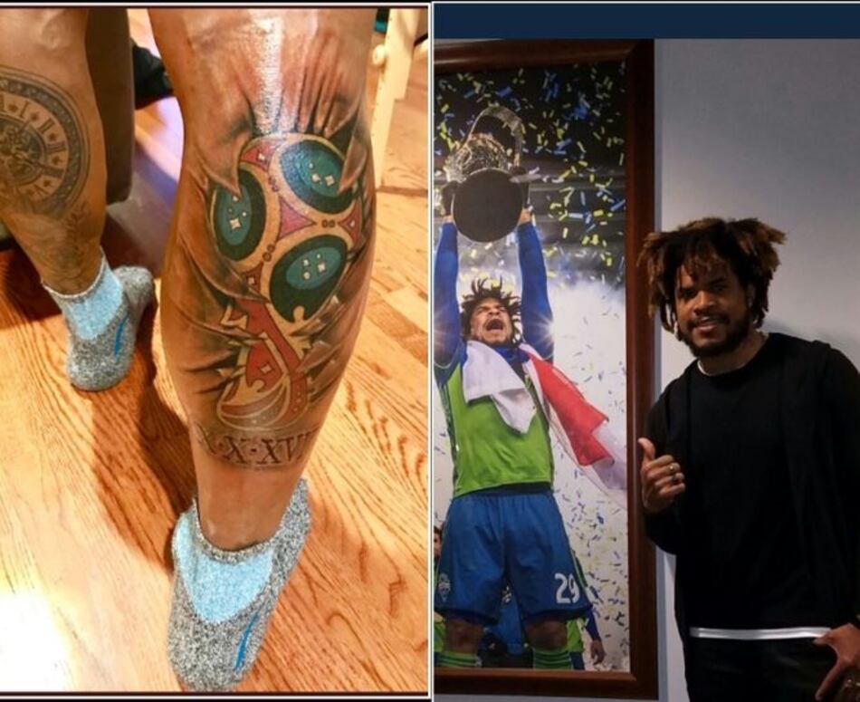 Los nuevos tatuajes de Román Torres y su significado
