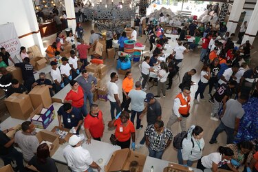 Centro de acopio del parque Omar estará habilitado hasta la medianoche de este miércoles 6 de noviembre