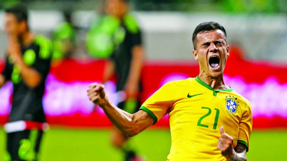 Brasil derrota 2-0 a México en amistoso