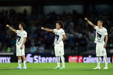 Adalberto Carrasquilla dio la asistencia del triunfo de Pumas UNAM