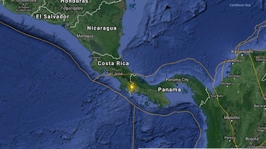 Sismo sacude la provincia de Chiriquí