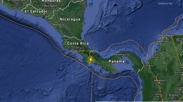Sismo sacude la provincia de Chiriquí
