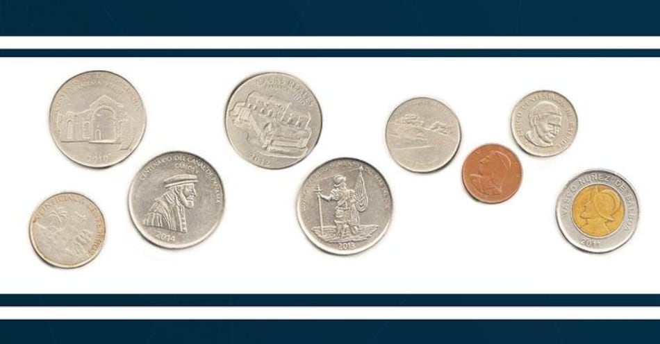 La historia panameña entre monedas