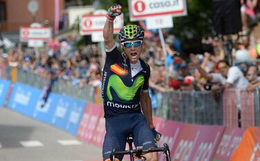 Kruijswijk sigue de líder en el Giro; Valverde gana etapa 16