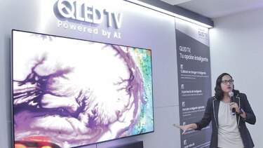 Samsung Electronics presentó su línea de televisores QLED 2018