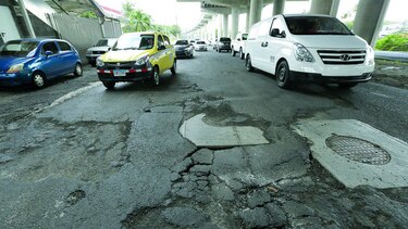 Por el mal estado de las calles, denuncian a Sabonge