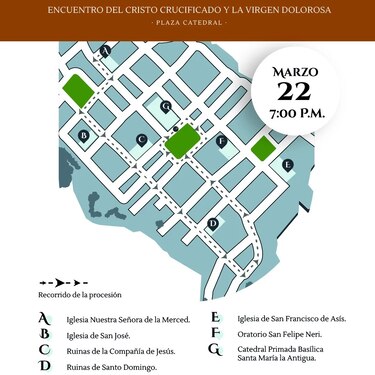 Conozca la programación de la Semana Santa 2024 en el Casco Antiguo