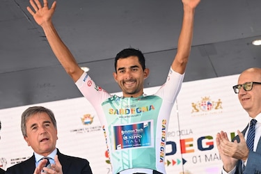 Roberto González mantiene el liderato de la montaña en Cerdeña