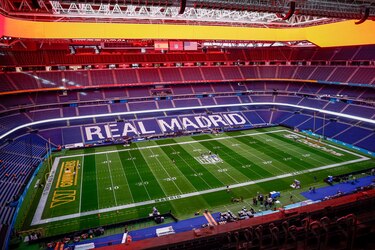 Así es la logística de la NFL en Madrid