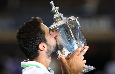 Cilic, de suspendido por dopaje a campeón de Grand Slam