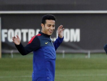 Español Thiago Alcántara, otra baja del Mundial Brasil 2014