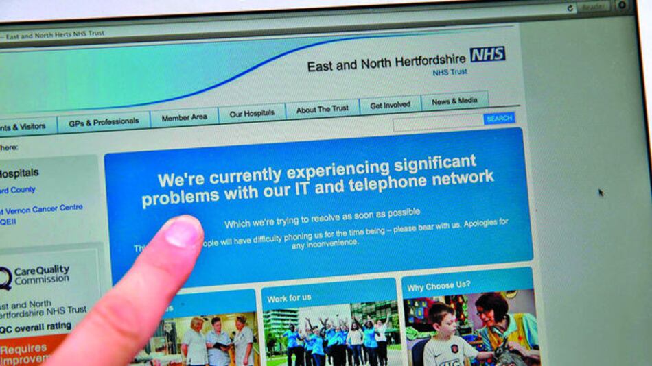 Ciberataque afectó el sistema de salud británico