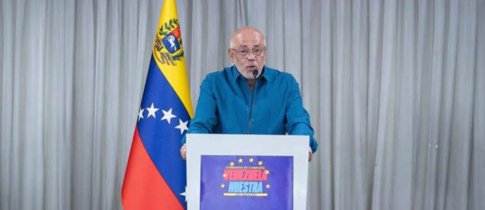 Jorge Rodríguez acusa a González Urrutia de planear ‘la destrucción de Venezuela’