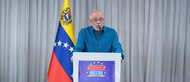 Jorge Rodríguez acusa a González Urrutia de planear ‘la destrucción de Venezuela’
