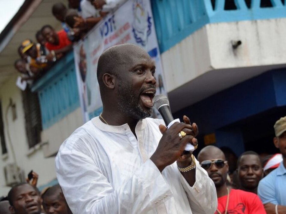 George Weah, nuevo presidente de Liberia