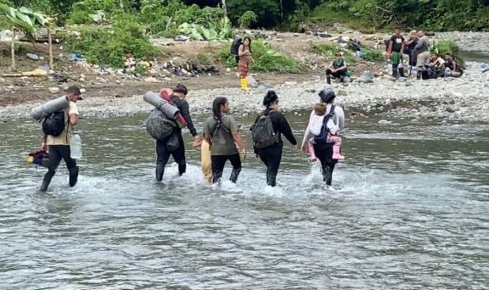 Más de 187 mil migrantes han llegado este año a Panamá