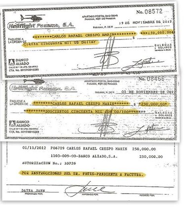 “A mí me trajo el cheque Ferrufino”