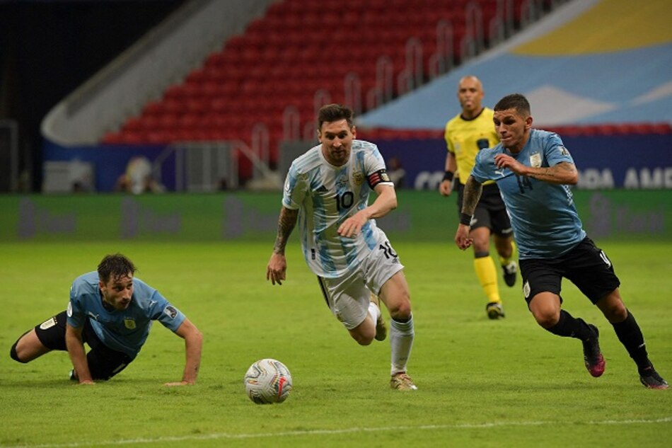Con un Messi encendido, Argentina vence 1-0 a Uruguay en el clásico rioplatense