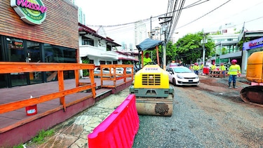 Descontento en calle Uruguay por obras de revitalización