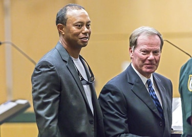 Tiger Woods se declara culpable de conducción temeraria