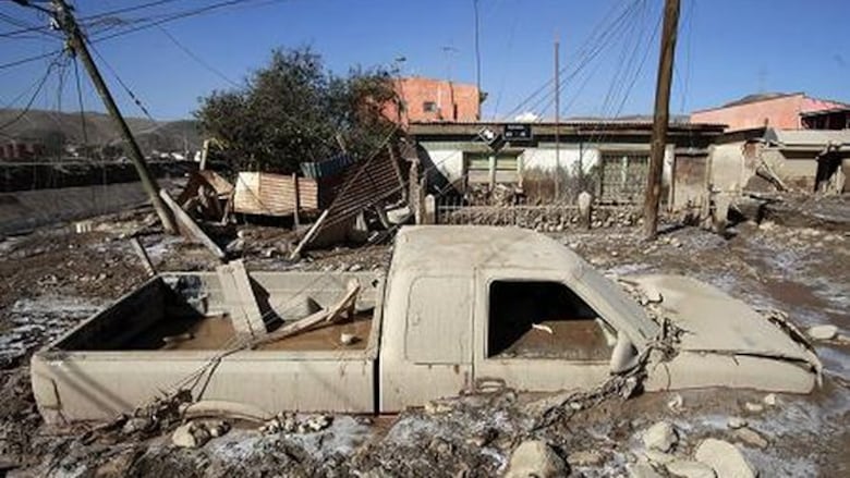 Temporal en el norte de Chile ha dejado unos 11 mil damnificados