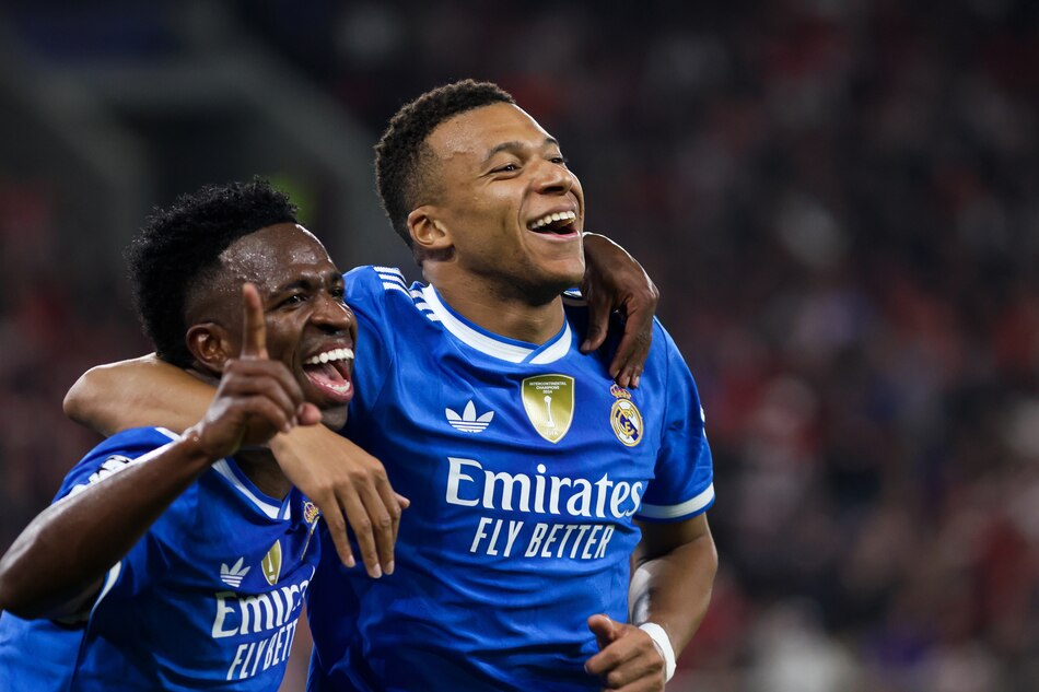 Mbappé y Vinícius firman la reacción entre dudas defensivas