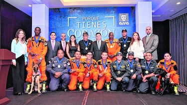 Assa distingue a rescatistas
