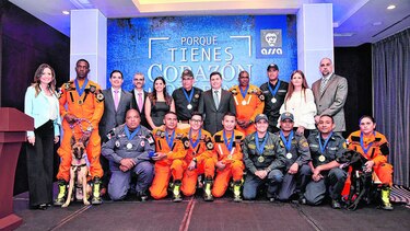 Assa distingue a rescatistas