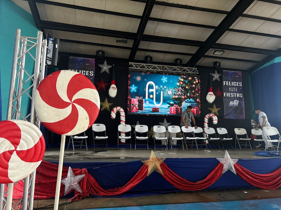 ¿Qué pasó con las decoraciones navideñas en Colón? El alcalde lo aclara