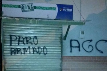 Dos muertos en Colombia en paro armado de banda criminal Clan Úsuga