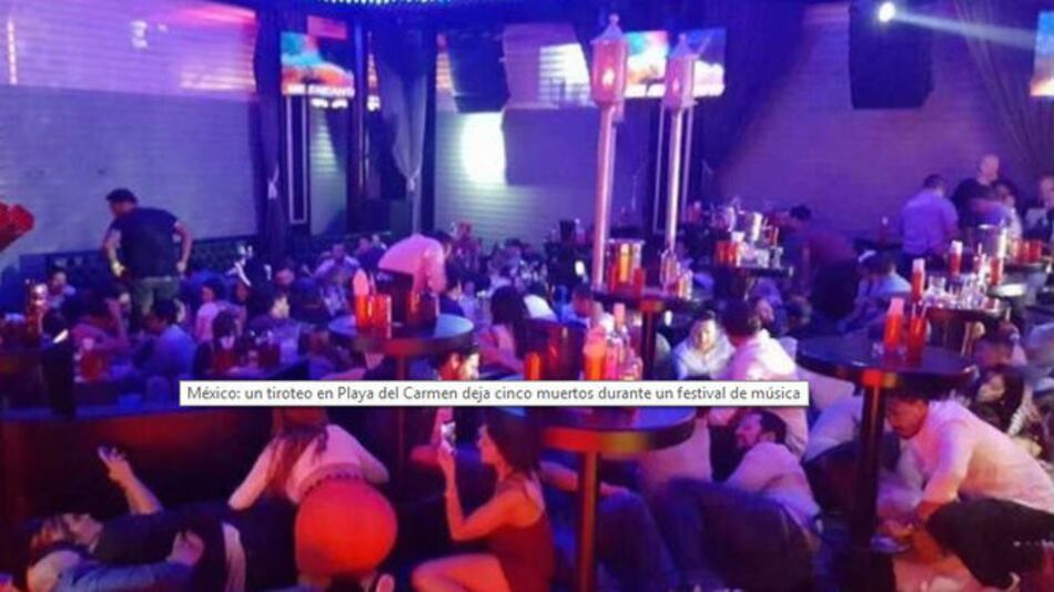 México: Tiroteo deja cinco muertos en Playa del Carmen