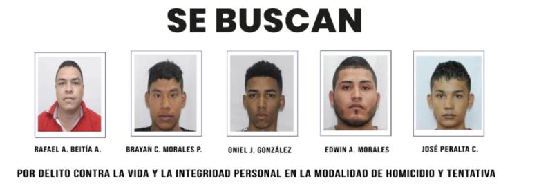 Estos son los 24 hombres más buscados por las autoridades
