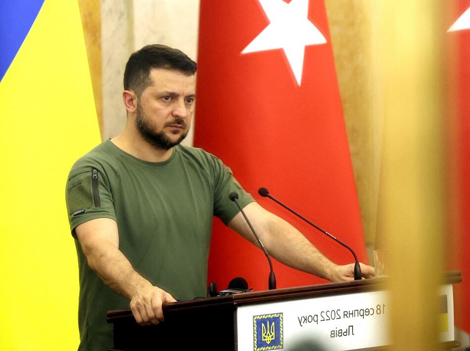 Zelenski descarta acuerdo de paz mientras haya tropas rusas en Ucrania