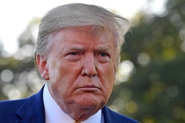 Trump descarga su ira en TV, ante un eventual juicio político en su contra
