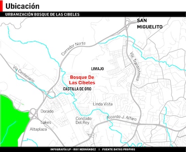 Familias de la urbanización Bosque de Las Cibeles están en peligro