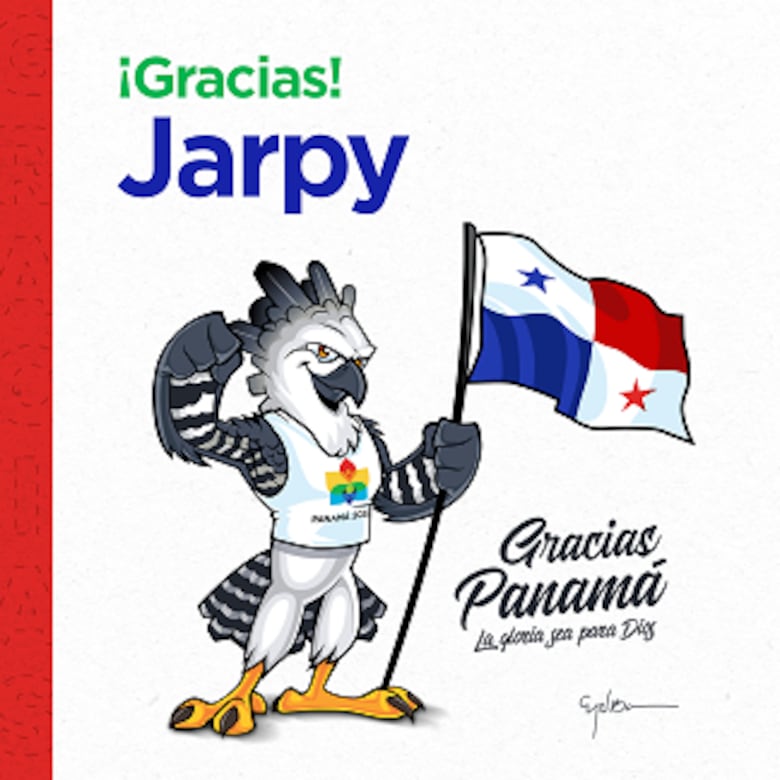 Parita, la mascota oficial de los Juegos Panamá 2022