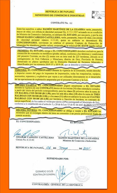 Mici otorga una concesión minera a un diputado del Parlacen