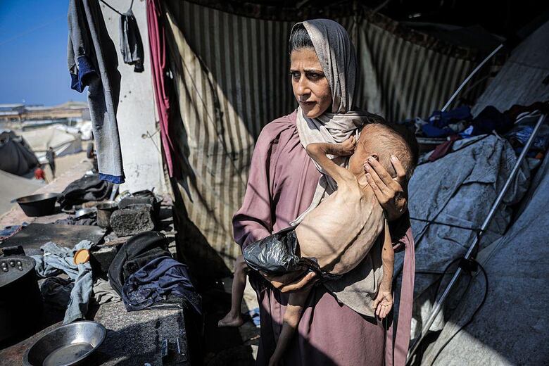 La ONU pide a Israel que permita el acceso de 6,000 camiones de ayuda humanitaria que esperan a entrar en Gaza