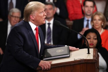 Trump dice en discurso ante Congreso que ‘tiranía’ de Maduro va a ser ‘aplastada’