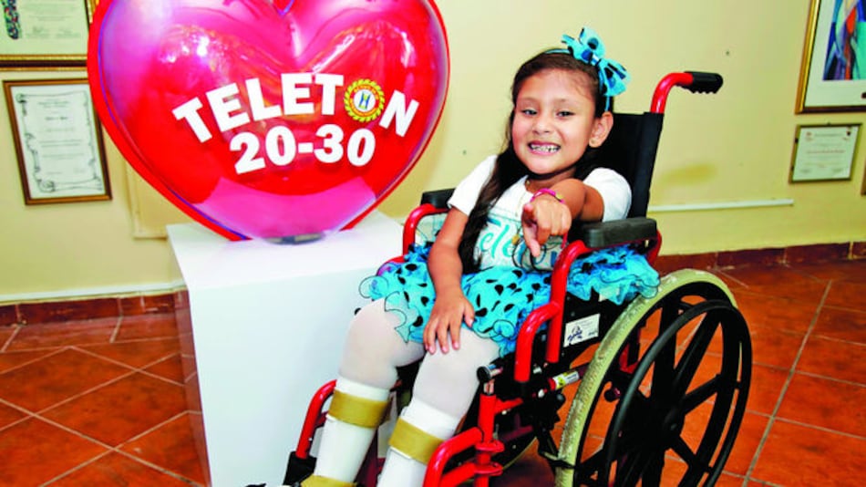 Janeth, la cara del Teletón