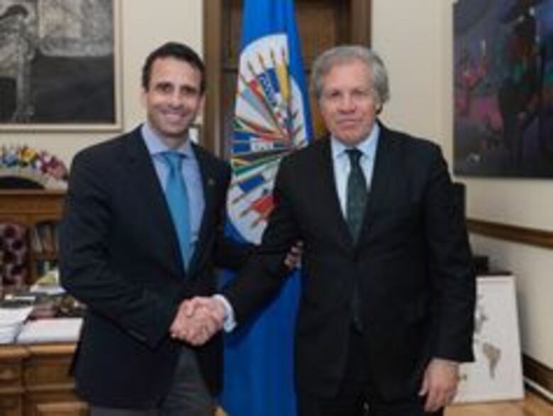 Henrique Capriles exige restituir el hilo constitucional en Venezuela