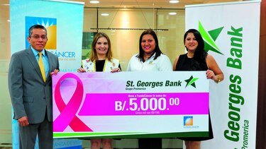 St. Georges Bank apoya a Fundacáncer