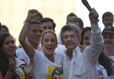 Venezuela: Concentración por amnistía de 'presos políticos'