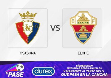 Osasuna busca sumar puntos ante Elche tras detener la racha ganadora