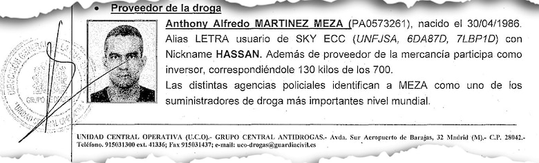El panameño Anthony Martínez Meza y cinco capos llevan un año libres en Dubái