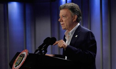 Santos reitera que diálogo de paz con ELN solo empezará tras fin de secuestros