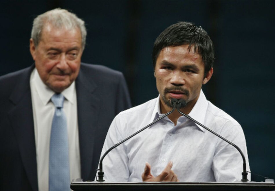 Confirman lesión de Pacquiao; el boxeo bajo investigación