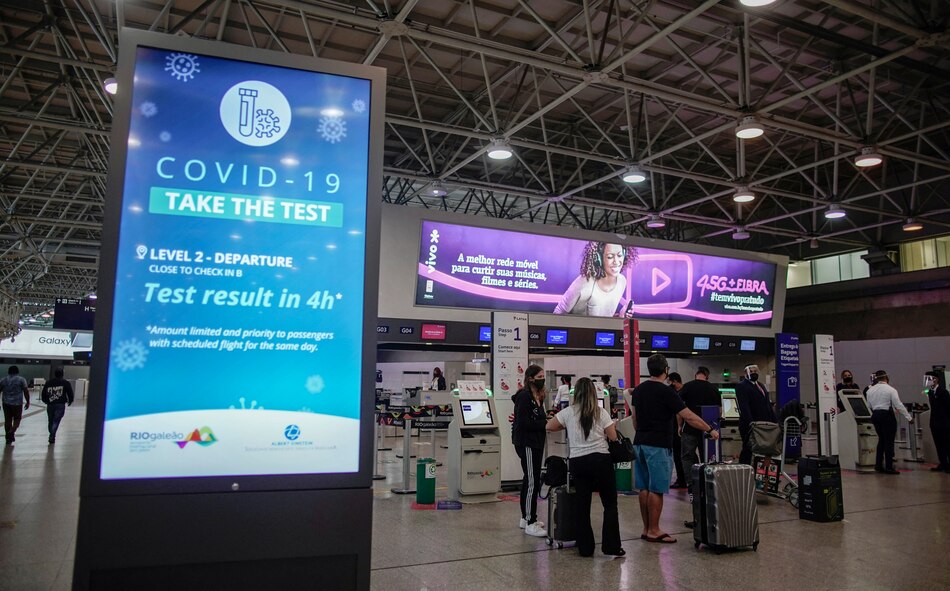 Brasil ‘cerrará fronteras aéreas’ a seis países de África por variante ómicron